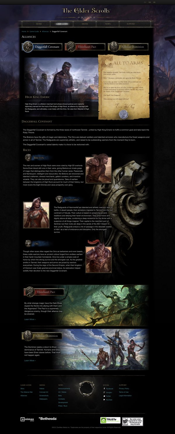 ESO alliance page